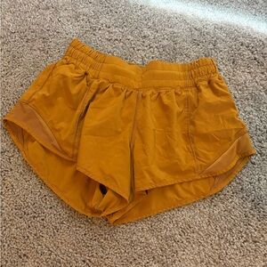 Lululemon Athletica Golden Athletic Shorts